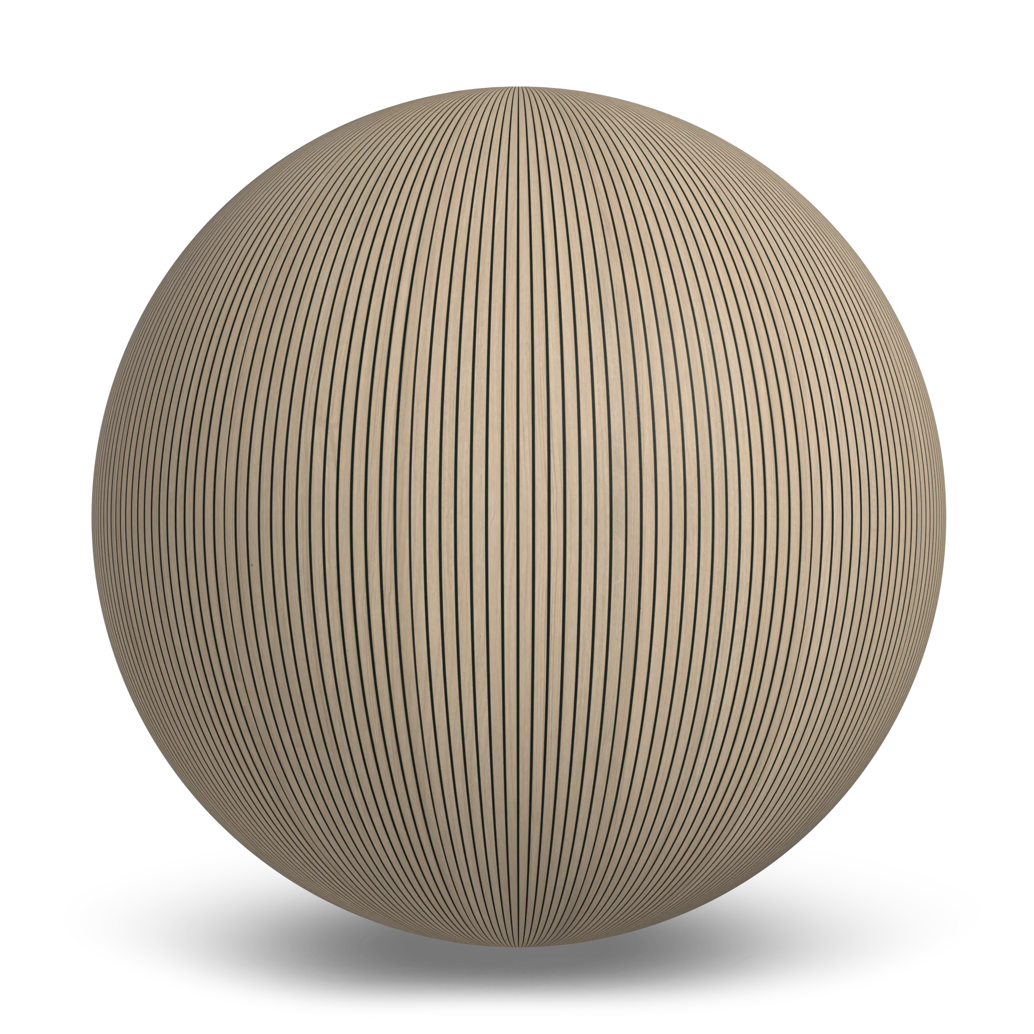 MDF fini Noir - Stria (1002)